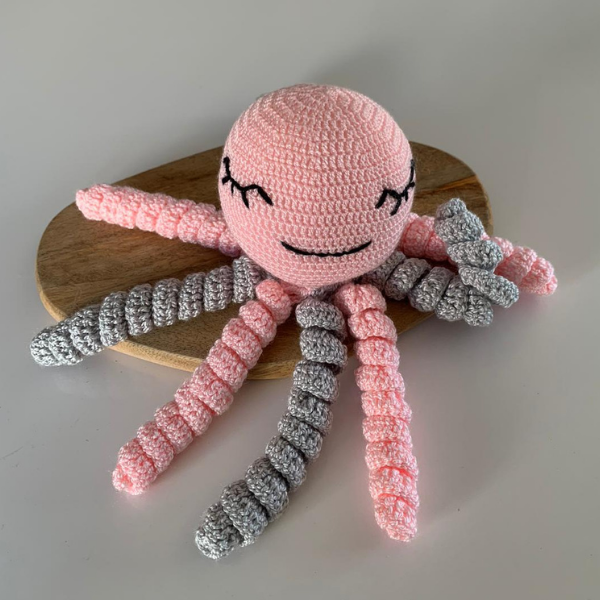Pulpo de apego -Rosa/Gris- Diseno sin titulo 2021 09 02T204528.127 - Pulpo de apego -Rosa/Gris-