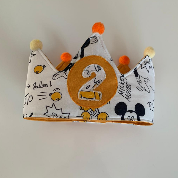 Corona Mickey & Pluto Mostaza Diseno sin titulo 4 1 - Corona Mickey & Pluto Mostaza