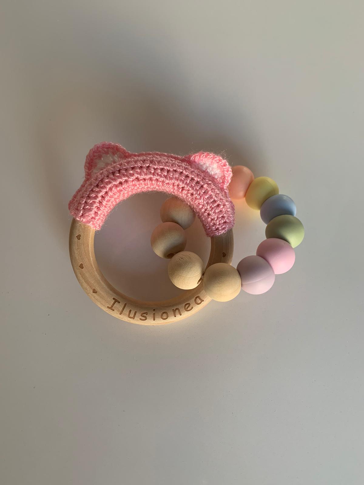 Sonajero/Mordedor Mini Crochet Pink Bear 43bc4eb8 ab69 40ff 9407 0d34994cdd98 600x800 - Sonajero/Mordedor Mini Crochet Pink Bear