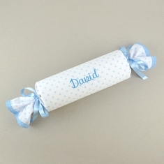Cojín Antivuelco Caramelo Estrellas cojin antivuelco caramelo estrellas azul personalizado - Cojín Antivuelco Caramelo Estrellas