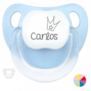Diseno sin titulo 2021 08 01T135440.118 300x300 - Chupete Baby "Corona + Nombre"
