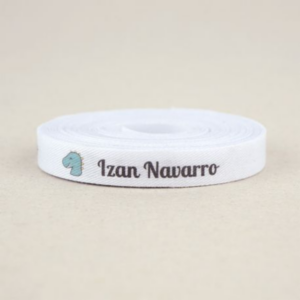 Diseno sin titulo 2021 08 21T143119.050 300x300 - Cinta Marca-Prendas Termoadhesiva Personalizada "Dinosaurio blanco"