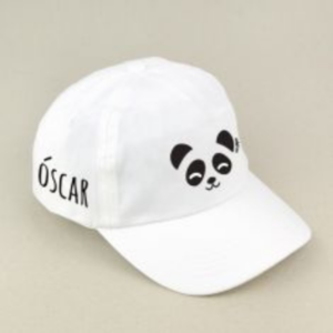Diseno sin titulo 2021 09 12T132505.235 300x300 - Gorra Blanca Panda Personalizada (nombre)