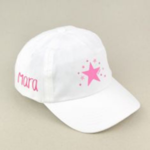 Diseno sin titulo 2021 09 12T132627.110 300x300 - Gorra Blanca Estrella en rosa Personalizada (nombre)