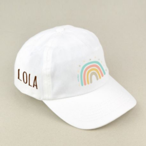 Diseno sin titulo 2021 09 12T132704.144 300x300 - Gorra Blanca Arcoiris Personalizada (nombre)