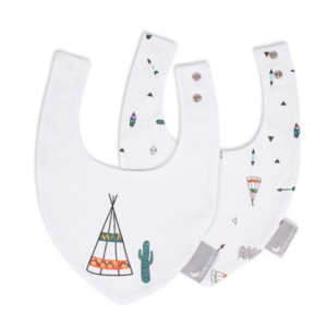 Diseno sin titulo 2021 10 14T174240.638 300x300 - Pack de 2 Baberos Bandana Cabañas Blanco