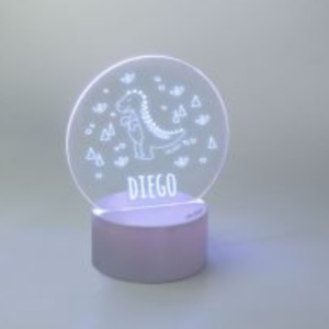 Diseno sin titulo 2023 09 09T131751.346 300x300 - Lamparita Redonda Dinosaurio Personalizada